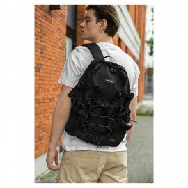 Рюкзак HEIKKI CHALLENGE (ХЕЙКИ) универсальный, карман для ноутбука, Flex, черный, 45х32х17 см, 272579