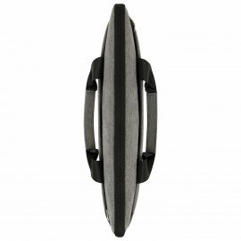 Сумка портфель HEIKKI PROFITABLE (ХЕЙКИ) с отделением для ноутбука 14", 2 кармана, серая, 26х36х3 см, 272597