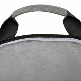 Сумка портфель HEIKKI PROFITABLE (ХЕЙКИ) с отделением для ноутбука 14", 2 кармана, серая, 26х36х3 см, 272597