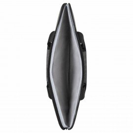 Сумка портфель HEIKKI PROFITABLE (ХЕЙКИ) с отделением для ноутбука 14", 2 кармана, серая, 26х36х3 см, 272597