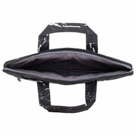 Сумка портфель HEIKKI STYLE (ХЕЙКИ)с отд. для ноутбука 13-14", 3 кармана, черная, 26х36х3 см, 272606