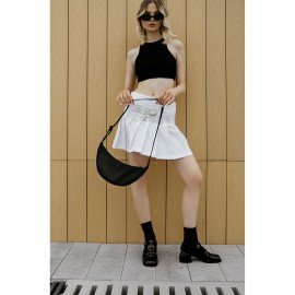 Сумка на плечо HEIKKI SELFIE (ХЕЙКИ) кросс боди, черная, 15х30х10 см, 272636