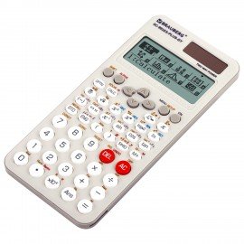Калькулятор инженерный BRAUBERG SC-991ES-PLUS-GY (165х84мм) 552 функ 10+2разр., СЕРЫЙ, 272652