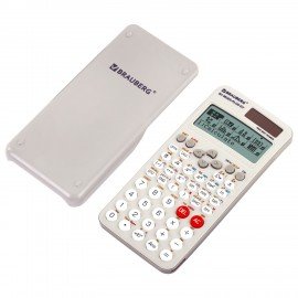 Калькулятор инженерный BRAUBERG SC-991ES-PLUS-GY (165х84мм) 552 функ 10+2разр., СЕРЫЙ, 272652