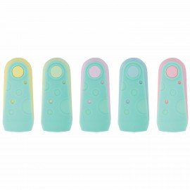 Ластик BRAUBERG "ULTRA PASTEL", 57х24х15 мм, пастельные цвета ассорти, бирюзовый пластиковый держатель, 272688