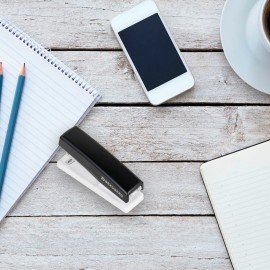 Степлер №24/6, 26/6 BRAUBERG "STYLE", до 25 листов, черный, 272747