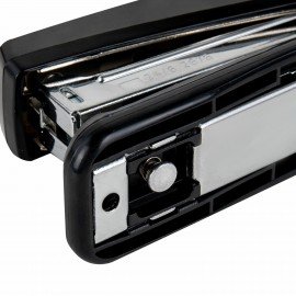 Степлер №24/6, 26/6 BRAUBERG "Standard", до 30 листов, черный, 272755