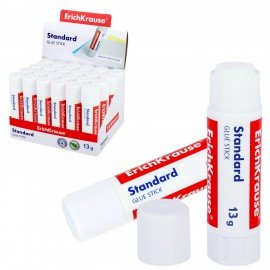 Клей-карандаш ERICH KRAUSE "EasyStick", 13 г, 48030