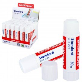 Клей-карандаш ERICH KRAUSE "EasyStick", 30 г, 48033