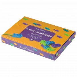 Точилка BRUNO VISCONTI "EasySharp Лего", с контейнером, пластиковая, ассорти, 35-0046