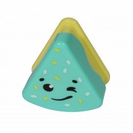 Точилка BRUNO VISCONTI "FunGraphix Кексик", с контейнером, пластиковая, ассорти, 35-0038