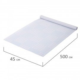 Пленка самоклеящаяся для учебников и книг глянцевая, рулон 45*500 см, ПИФАГОР, 272975