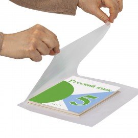 Пленка самоклеящаяся для учебников и книг глянцевая, рулон 45*500 см, ПИФАГОР, 272975