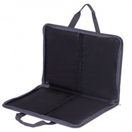 Папка сумка для рисунков и чертежей каркасная А3 (35*47см) экокожа BRAUBERG ART CLASSIC, 272989