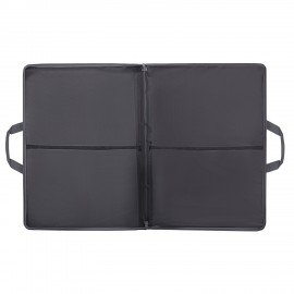 Папка сумка для рисунков и чертежей каркасная А1 (64*90см) экокожа BRAUBERG ART CLASSIC, 272991