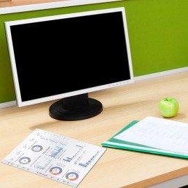 Папки-файлы перфорированные А4 BRAUBERG "PREMIUM", КОМПЛЕКТ 100 шт., матовые, 25 мкм, 273000