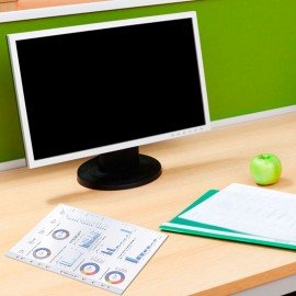 Папки-файлы перфорированные А4 BRAUBERG "PREMIUM", КОМПЛЕКТ 100 шт., матовые, 40 мкм, 273008