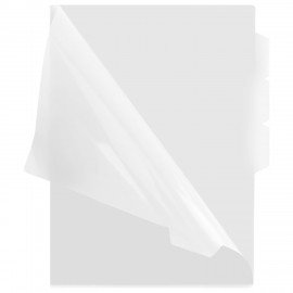 Папка-уголок 3 отделения жесткая А4 BRAUBERG SPECIAL, прозрачная, 0,15 мм, 273062