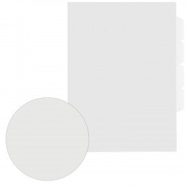 Папка-уголок 3 отделения жесткая А4 BRAUBERG SPECIAL, прозрачная, 0,15 мм, 273062