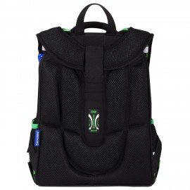 Ранец BRAUBERG PREMIUM, 2 отделения, с брелоком, "Digital spider", LED-ЛАМПОЧКИ, 38х29х16 см, 273101