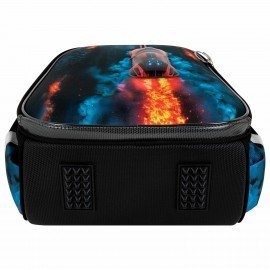 Ранец BRAUBERG PREMIUM, 2 отделения, с брелоком, "Foggy car", 3D-панель, 38х29х16 см, 273103