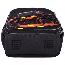 Ранец BRAUBERG QUADRO, 3 отделения, с брелком, Fire spider, 37х28х18 см, 273106