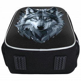 Ранец BRAUBERG LIGHT, 1 отделение, с брелком, Gray wolf, 36х26х13 см, 273111