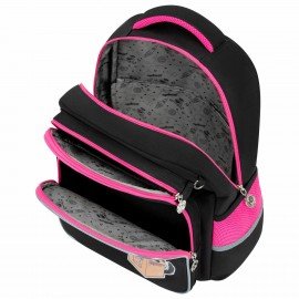 Рюкзак ЮНЛАНДИЯ COMPLETE с пеналом в комплекте, эрго-спинка, "Box cat", 42х29х14 см, 273120