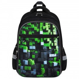 Рюкзак BRAUBERG FAVOUR, 2 отделения, 3 кармана, "Module blocks", 40х29х15 см, 273124