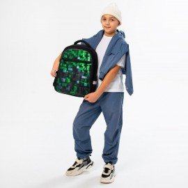 Рюкзак BRAUBERG FAVOUR, 2 отделения, 3 кармана, "Module blocks", 40х29х15 см, 273124