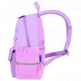 Рюкзак BRAUBERG PASTEL с термонашивками в комплекте, "Not today", сиреневый, 40х29х14 см, 273127