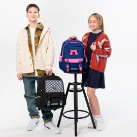 Рюкзак BRAUBERG SNAP, 2 отделения, 3 кармана, "Stylish checks", 39х28х16 см, 273130