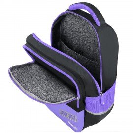 Рюкзак BRAUBERG STAR, 1 отделение, 5 карманов, "Spaceshake", черный, 40x29x13 см, 273131