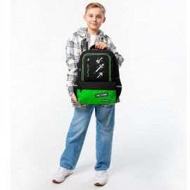 Рюкзак BRAUBERG STAR, 1 отделение, 5 карманов, "Digital tools", черный, 40x29x13 см, 273133