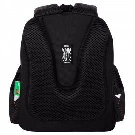 Ранец BRAUBERG KIDS STANDARD, 2 отделения, Fire split, 3D-панель, 36х28х14 см, 273147