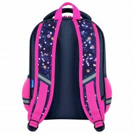 Рюкзак BRAUBERG OPTIMA, 2 отделения, с брелоком, "Tiny beauty", 36х27х18 см, 273155