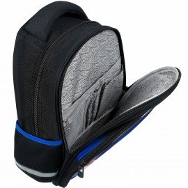 Рюкзак BRAUBERG OPTIMA, 2 отделения, с брелоком, "Brave astronaut", 3D-панель, 36х27х18 см, 273159