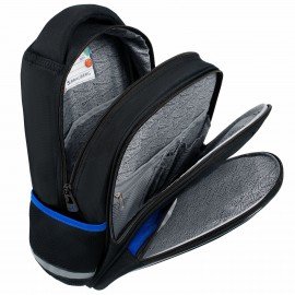 Рюкзак BRAUBERG OPTIMA, 2 отделения, с брелоком, "Brave astronaut", 3D-панель, 36х27х18 см, 273159