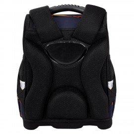 Ранец ЮНЛАНДИЯ WISE, 1 отделение, 3 кармана, устойчивое дно, Volcano split, 37х29х15 см, 273162