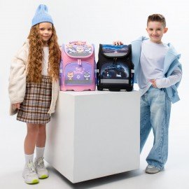 Ранец ЮНЛАНДИЯ WISE, 1 отделение, 3 кармана, устойчивое дно, Space driver, 37х29х15 см, 273163