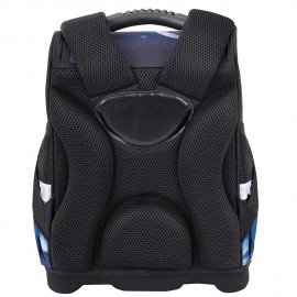 Ранец ЮНЛАНДИЯ WISE, 1 отделение, 3 кармана, устойчивое дно, Space driver, 37х29х15 см, 273163