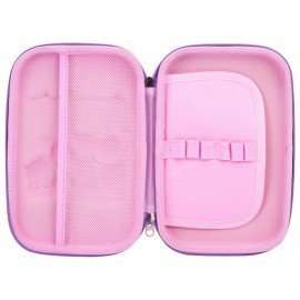 Пенал ЮНЛАНДИЯ большой, 1 отделение, 1 откидная планка, карман, полиэстер/EVA, 22х15х5 см, Cats selfie, 273193