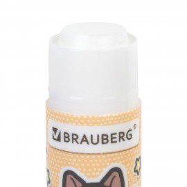 Клей-карандаш 15 г, кросс-серия МИЛЫЕ КОТЫ, ассорти, BRAUBERG, 273228