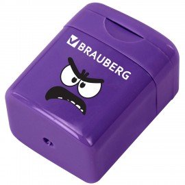 Точилка кросс-серия МОНСТРИКИ, с контейнером, корпус ассорти, BRAUBERG, 273235