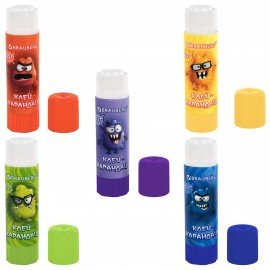 Клей-карандаш 15 г, кросс-серия МОНСТРИКИ, ассорти, BRAUBERG, 273237