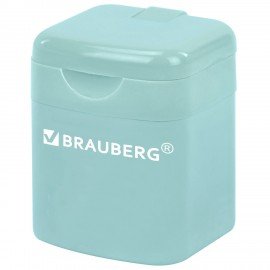 Точилка кросс-серия PASTEL, с контейнером, корпус ассорти, BRAUBERG, 273255