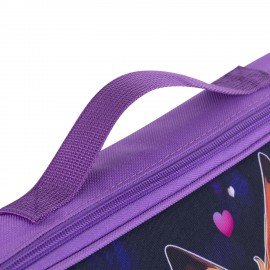 Папка на молнии с ручками BRAUBERG KIDS А4, 1 отделение, регулируемый плечевой ремень, 60 мм, Fairy fox, 273317