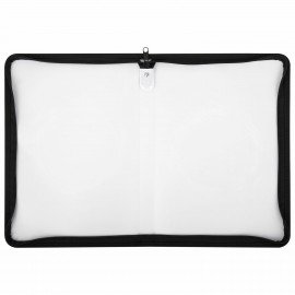 Папка для тетрадей BRAUBERG KIDS А4, 1 отделение, пластик, молния вокруг, Fire split, 273338