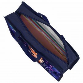 Папка на молнии с ручками BRAUBERG KIDS А4, 1 отделение, пластик, 100 мм, Fairy fox, 273375