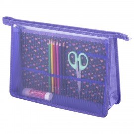 Папка для труда на молнии BRAUBERG А4, 2 отделения, органайзер, Sleeping kitten, 273401